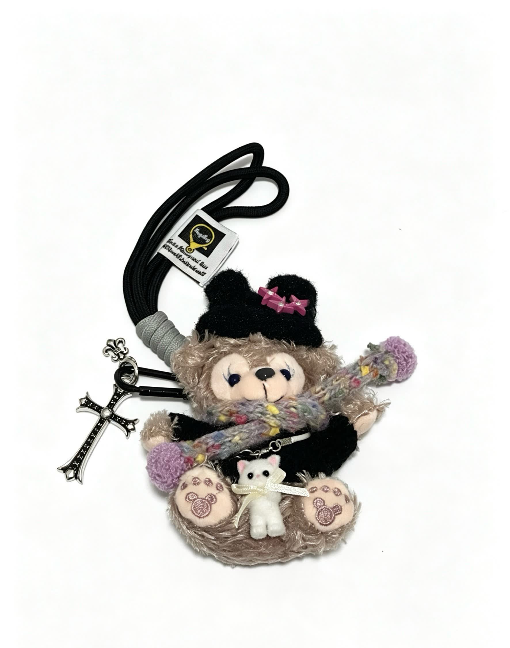 Chrome Hearts Chose Brothers Teddy Bear Keychain